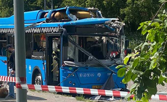 Увеличилось число пострадавших при взрыве баллона в московском автобусе